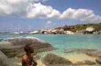 Devil's Bay, ao lado de The Baths, em Virgin Gorda - BVI